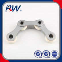 Motocicleta de transmisión transportadora Cadena de rodillos de acero de carbono industrial Precisión Cadena de alfileres huecos