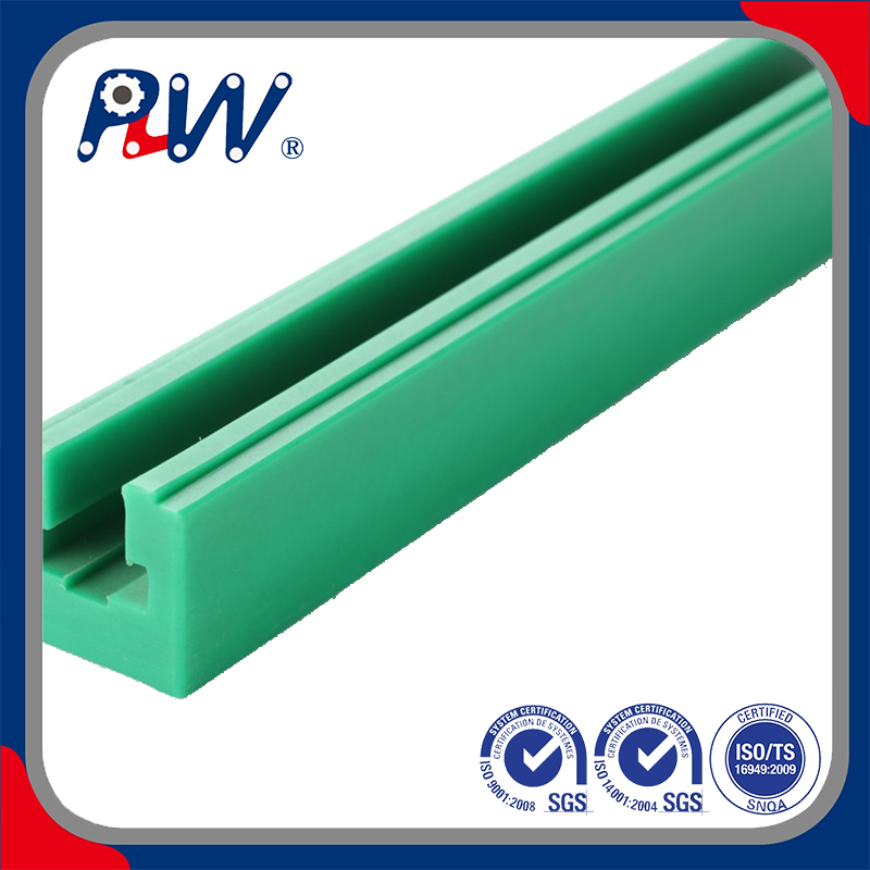 Gu&iacute;a de cadena de pl&aacute;stico silenciosa para sistemas de transmisi&oacute;n