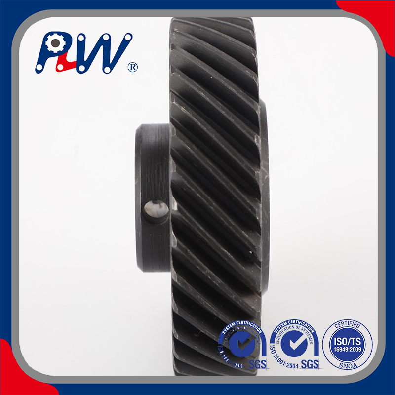 Engranaje helicoidal de alta precisi&oacute;n: acero aleado para transmisiones industriales de servicio pesado