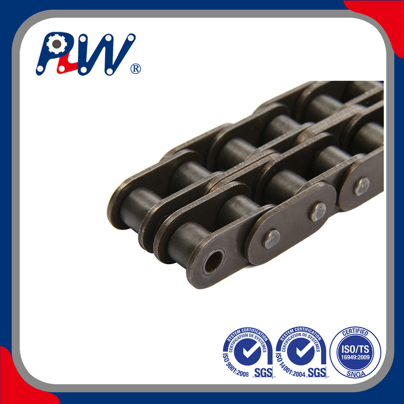 Cadenas de rodillos con placas laterales rectas (serie B)