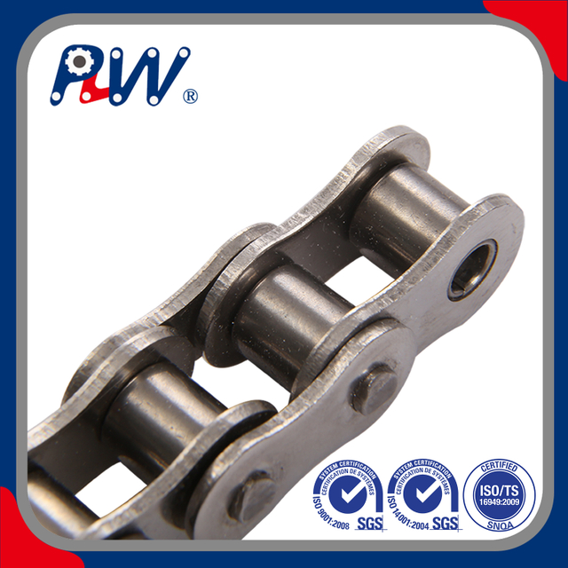 Hecho en China de alta calidad ISO/ANSI/DIN/DIN Estandar Pitch Corto Precision Precision Acero inoxidable Cadena de transmisión de transmisión (25SS/35SS/40SS)