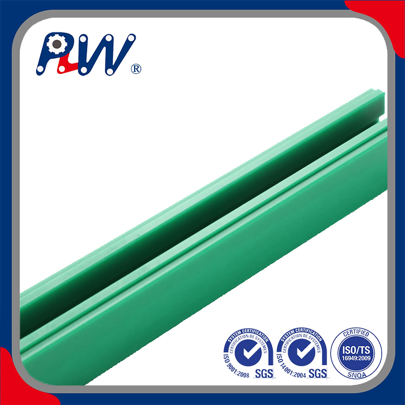 Gu&iacute;a de cadena de pl&aacute;stico silenciosa para sistemas de transmisi&oacute;n