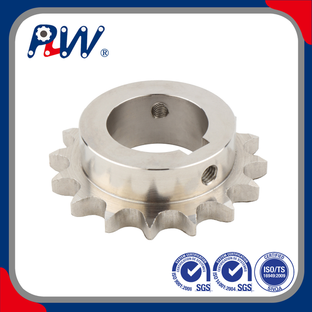America Standard Expersional Industrial personalizado Sprocket de la industria de acero inoxidable hecha inoxidable