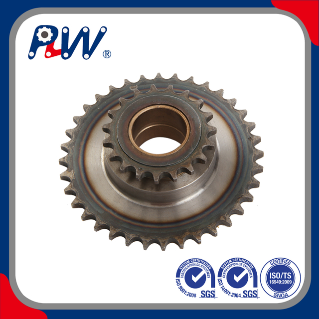 Tratamiento de superficie de alta calidad Dientes endurecidos Transmisión Característica de alto desgaste Rueda dentada