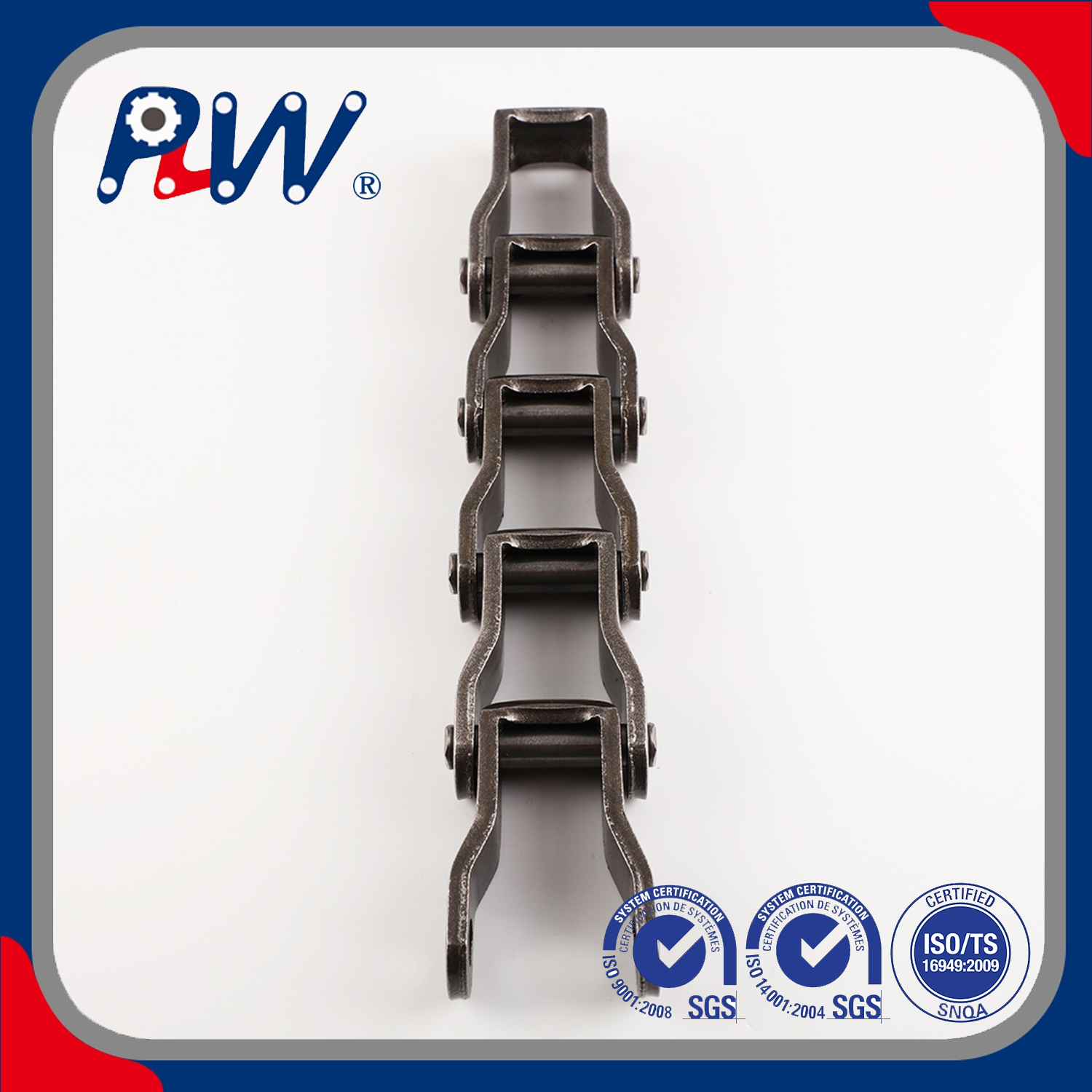 Cadenas de pintura de acero con accesorios-662