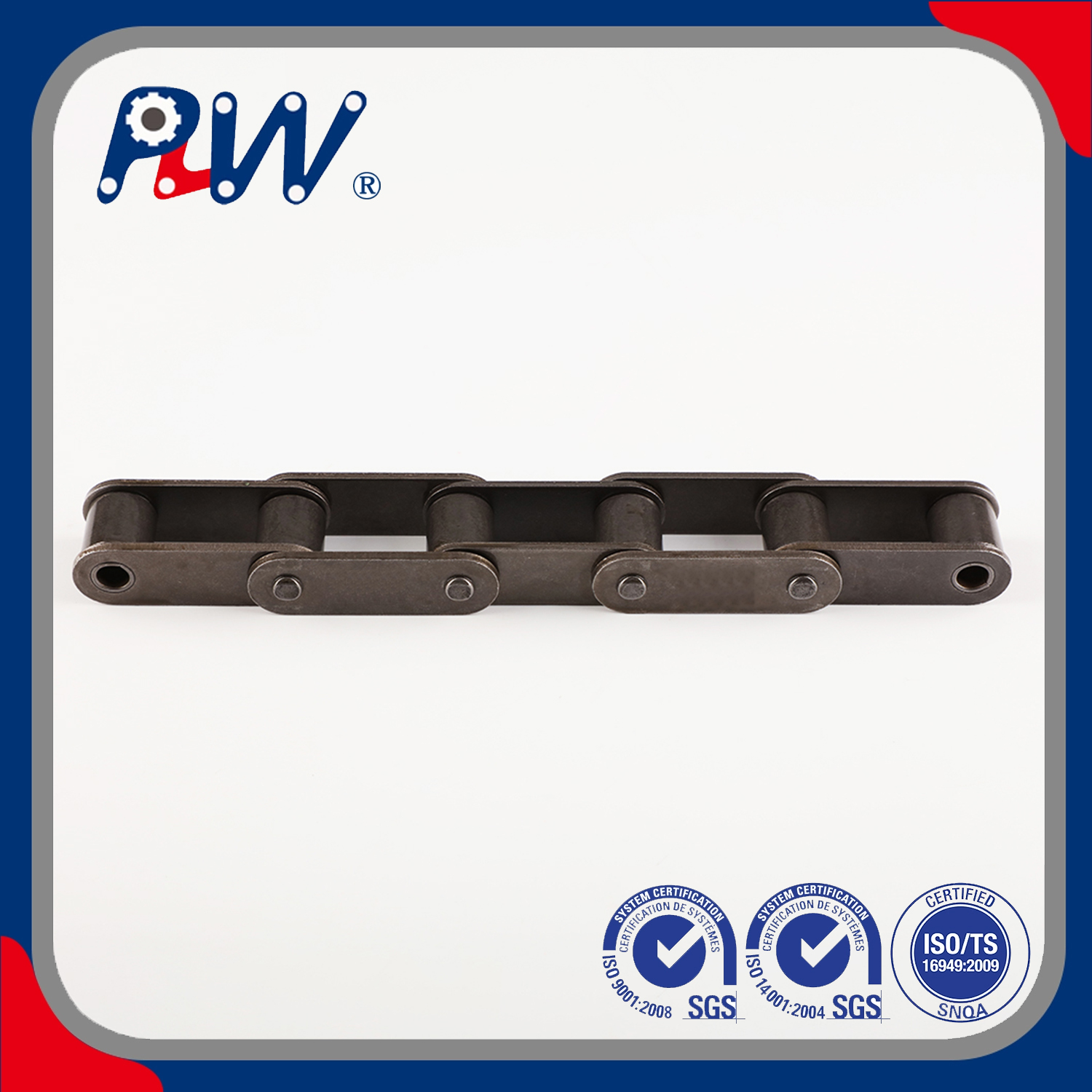 Cadenas transportadoras de tono doble