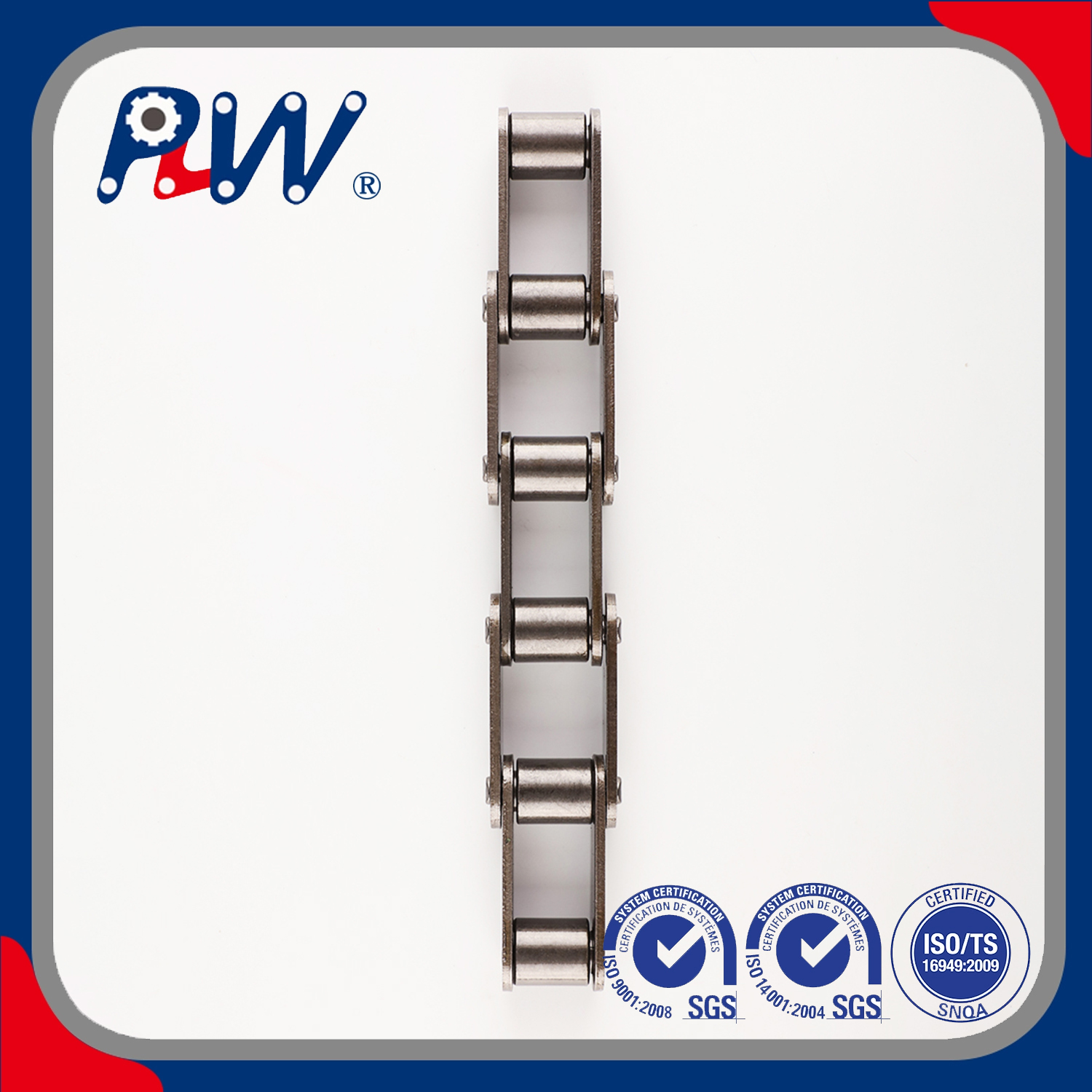 Cadenas transportadoras de tono doble