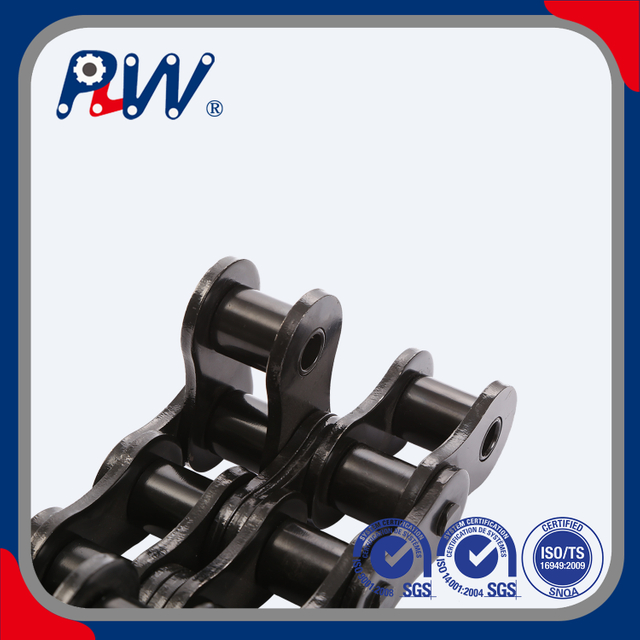 Cadena industrial de la cadena de rodillos estándar ISO y la cadena transportadora