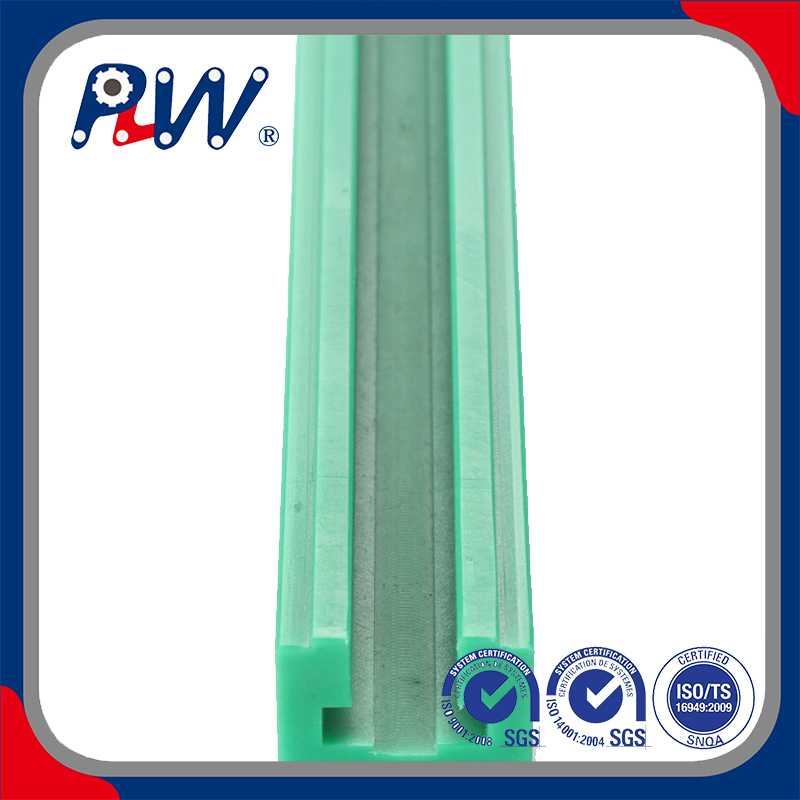 Gu&iacute;a de cadena de pl&aacute;stico silenciosa para sistemas de transmisi&oacute;n