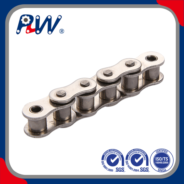 Cadena de rodillos de acero inoxidable 304 y 316 con precio competitivo 10B-1SS (304)